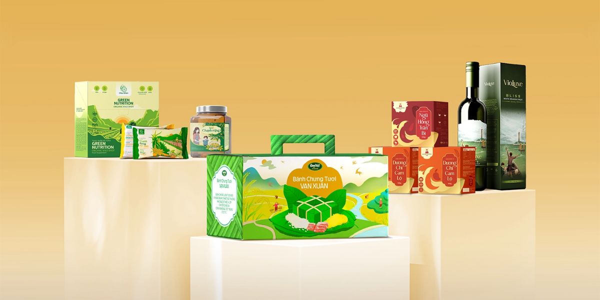 Thiết Kế Bao Bì Tạo Điểm Nhấn, Giúp Sản Phẩm Nổi Bật Trên Kệ Hàng