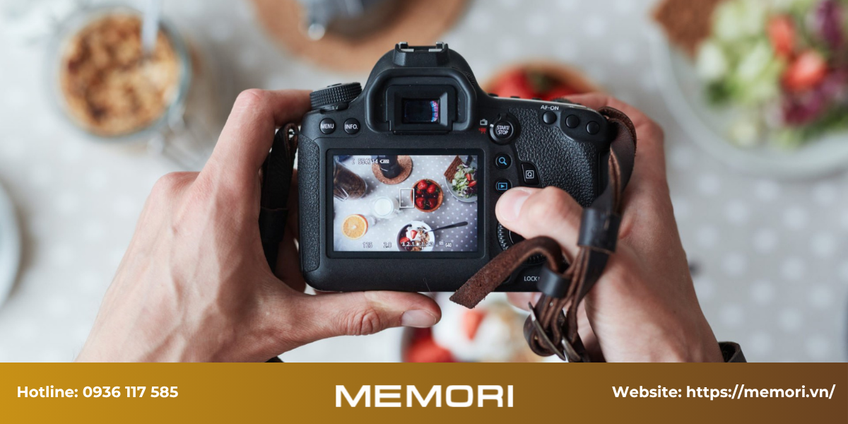 Chụp hình sản phẩm hiệu quả tại Memori